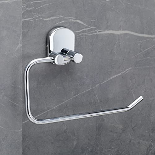 FORTUNE Stainless Steel Wall Mounted 304 Grade Napkin Ring/Towel Ring/Napkin Holder/Towel Hanger/Bathroom Accessories (Chrome) (Pack of 1) - Image 3