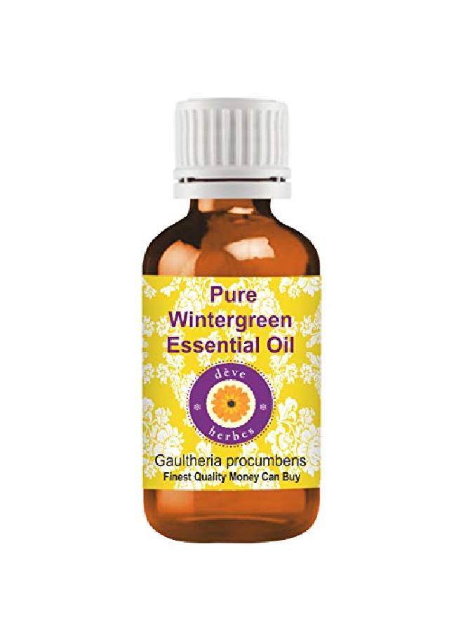 Deve Herbes زيت شجرة الشتاء النقي (غولثيريا بروكومبينس) درجة علاجية طبيعية مقطر بالبخار 30 مل - Image 2