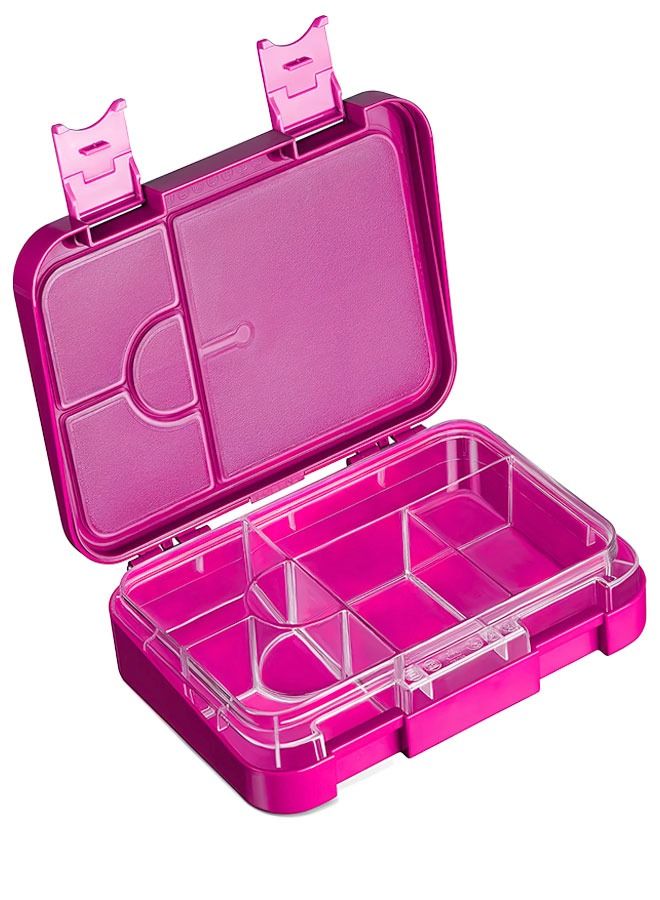 Snack attack Lunch Box Bento style Purple Color for Kids|4 & 6 Convertible Compartments| BPA FREE| LEAK PROOF| Dishwasher Safe | Back to School Season |Food Graded Materials| Made of Triton| Deer - Image 2