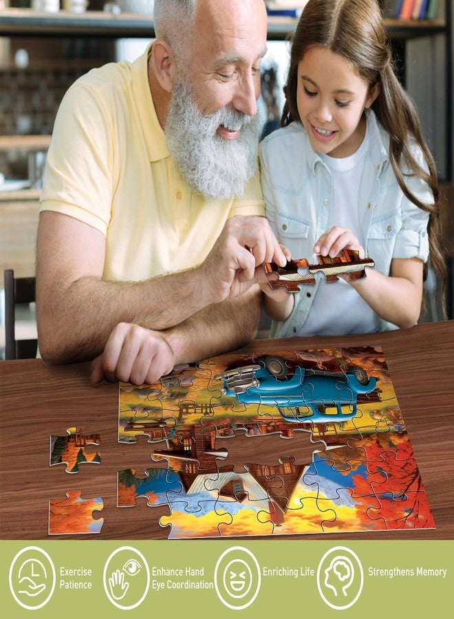 Biarek 6 Pack 36 Large Piece Puzzles for Seniors Puzzle Dementia Alzheimer's Products Activities for Elderly Adults Easy Jigsaw Puzzle Alzheimer's Gift for Patients in Nursing Home with 6 Storage Bags - Image 4