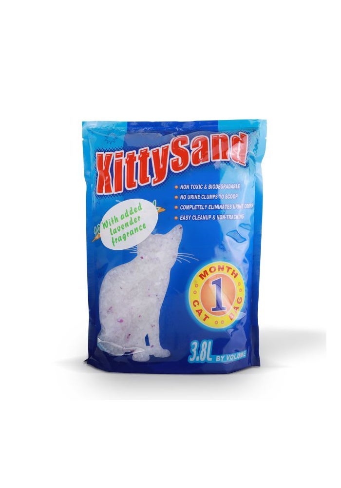 Cat Litter, Lavender - 3.8 Litre, China