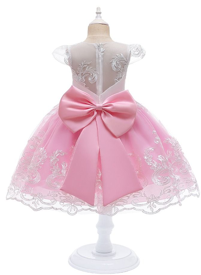 Loquat Summer new unicorn children's dress princess skirt children's dress girls WHITE  - Image 2