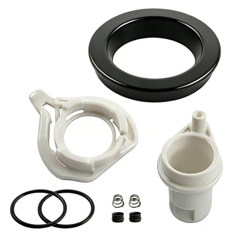 Dicsley 42049 RV Toilet Flush Water Valve Replacement Kit for Thetford Aqua Magic Style II Permanent Toilets with Closet Flange Seal RV Toilet Parts - Image 1