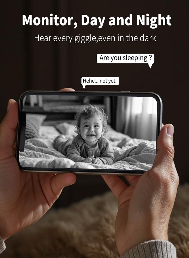 VIMTAG 2.5K 5G Security Camera Indoor, Pet Camera with Speaker for Dog/Cat, Free AI Detection Baby Monitor with Phone App with Motion Tracking, Night Vision,2-Way Audio, 24/7 SD & Cloud Storage - Image 4