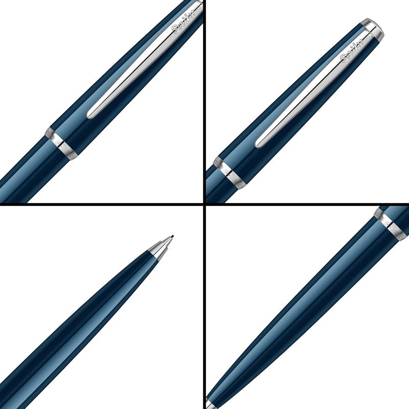 Scrikss Vintage 33 Mechanical Pencil Blue Click Mechanism 07mm Modern Elegant Design Ideal for Office Home College Gifting - Image 3