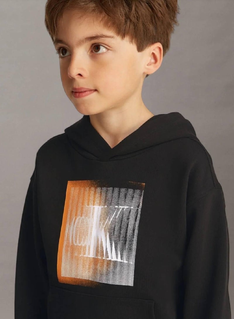 كالفن كلاين جينز هودي من القطن - Image 3