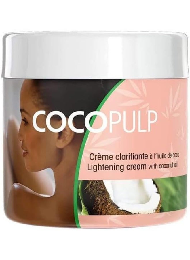 COCOPULP Set Lighten With Coconut Oil Lotion 500 ml + Cream300 ml - Image 3