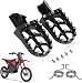 USTPO Ebike Footpegs for Yozma In 10 2025 Foot Pegs Electric Dirt Bike EBike Black - Image 2
