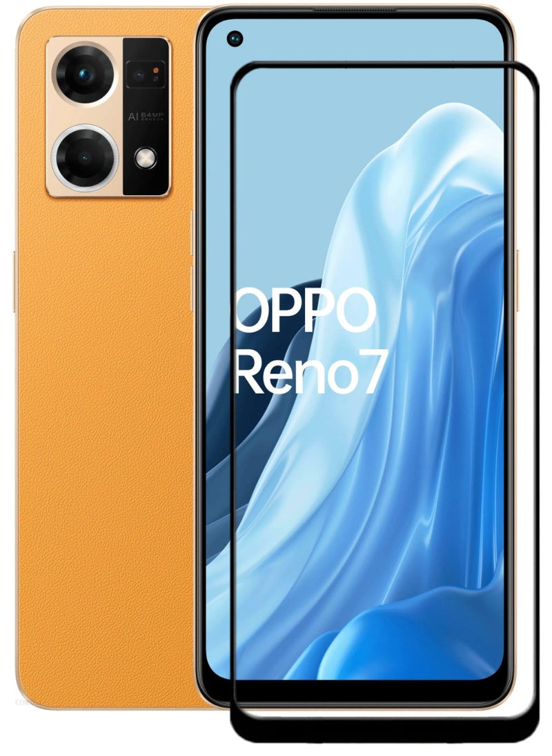 ACLIX Antistatic ESD Dustproof Premium Quality High Definition Tempered Glass Screen Protector Designed For Oppo Reno7 - Image 1