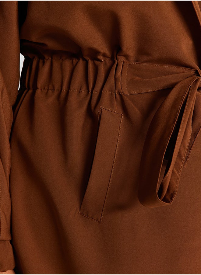 trendyol - Plus Size Trench Coat Trendyol Curve - Image 1