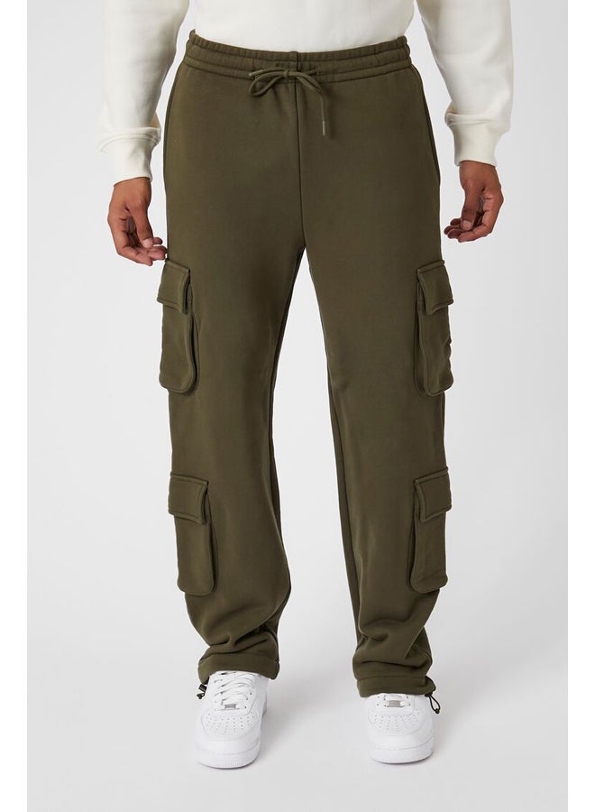 FOREVER 21 Toggle Drawstring Cargo Pants - Image 2