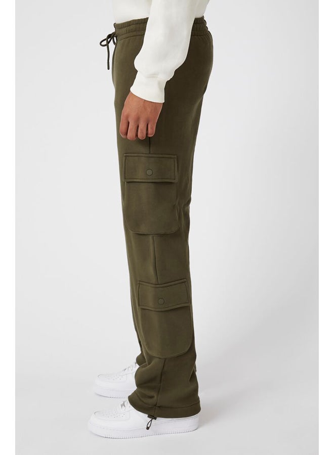 FOREVER 21 Toggle Drawstring Cargo Pants - Image 3
