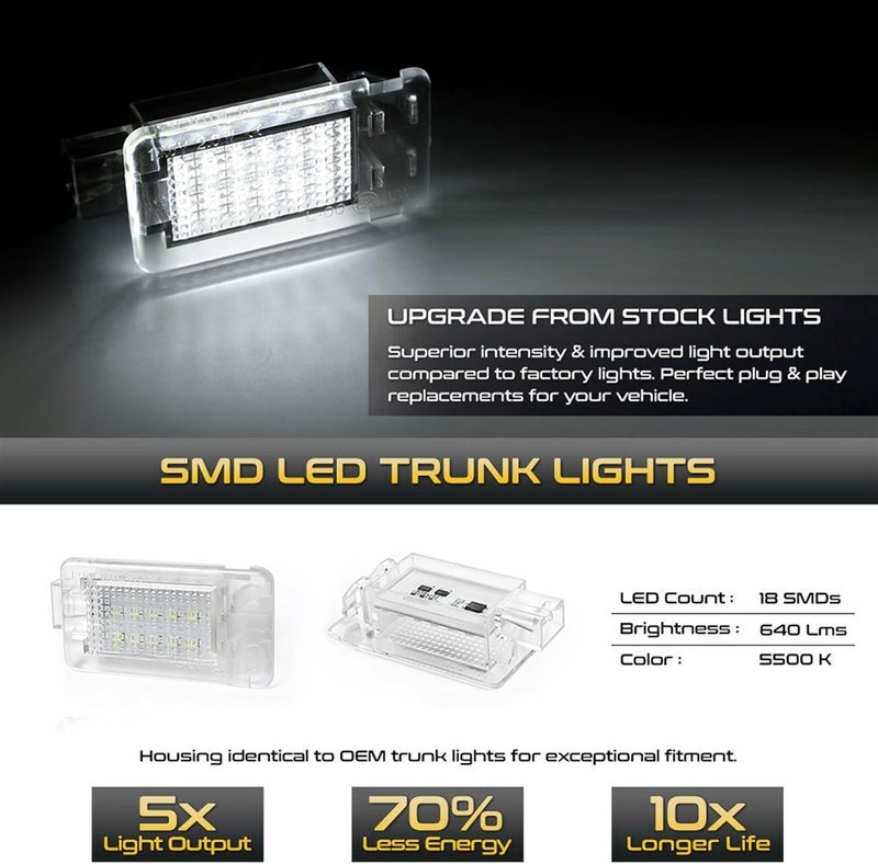 QASULER LED Courtesy Lights for Volvo - Image 4