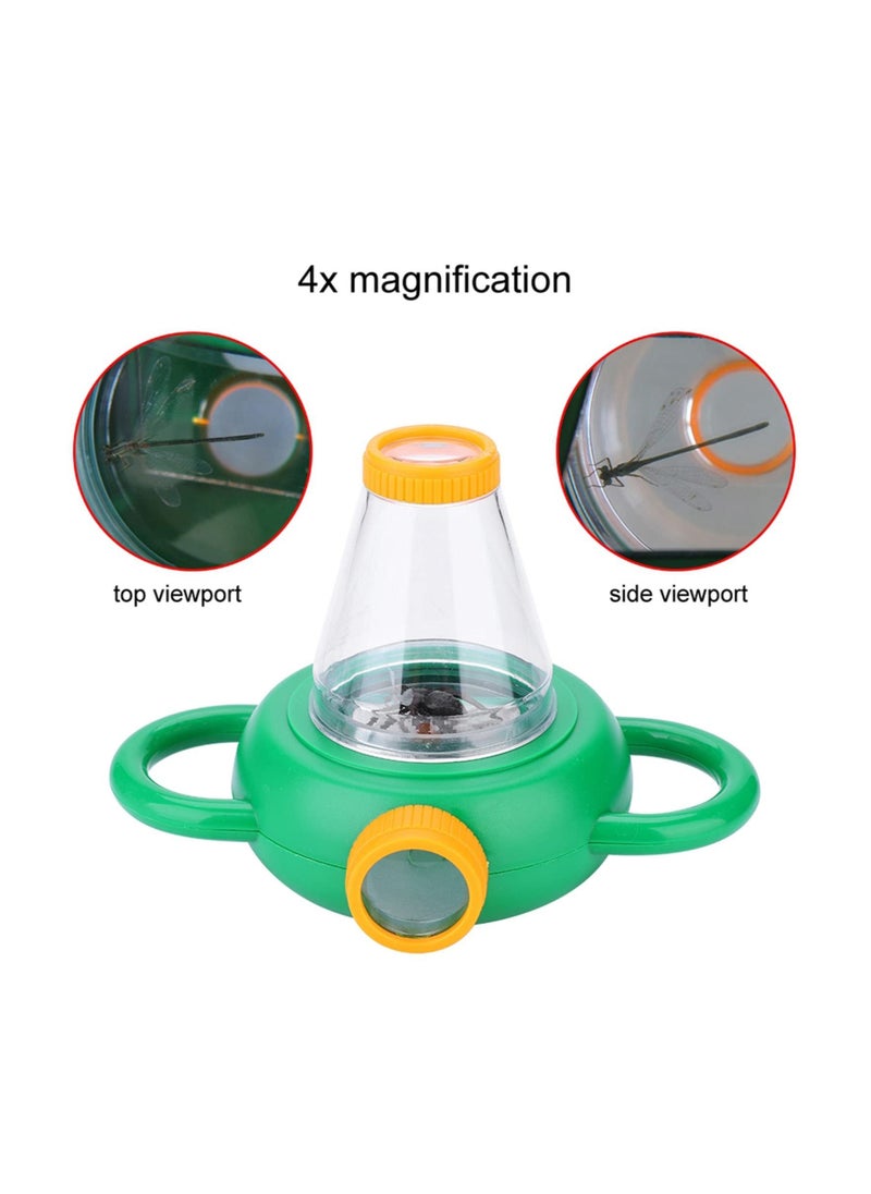 Generic - Insect Viewer Magnifier 4x Magnification Two Viewpoint Educational Bug Viewer For Kids Backyard Explorer - Image 1