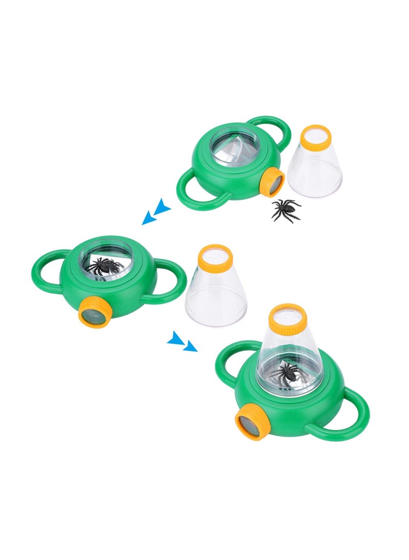 Generic - Insect Viewer Magnifier 4x Magnification Two Viewpoint Educational Bug Viewer For Kids Backyard Explorer - Image 1