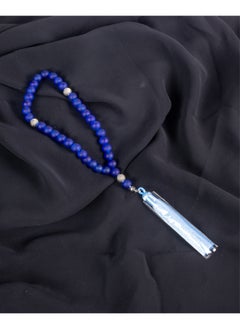 The Black Pearl Accessories Fabulous Blue Opal Stone Prayer Bead of 33 Beads  - Image 1