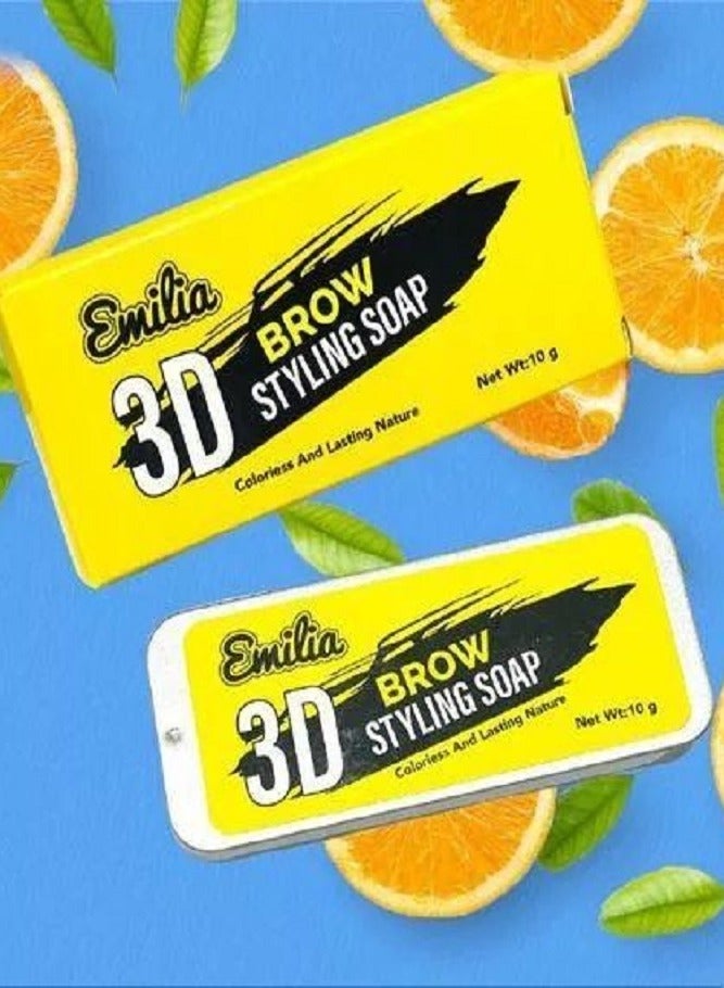 Emilia Beauty Eyebrow Styling Soap Transparent