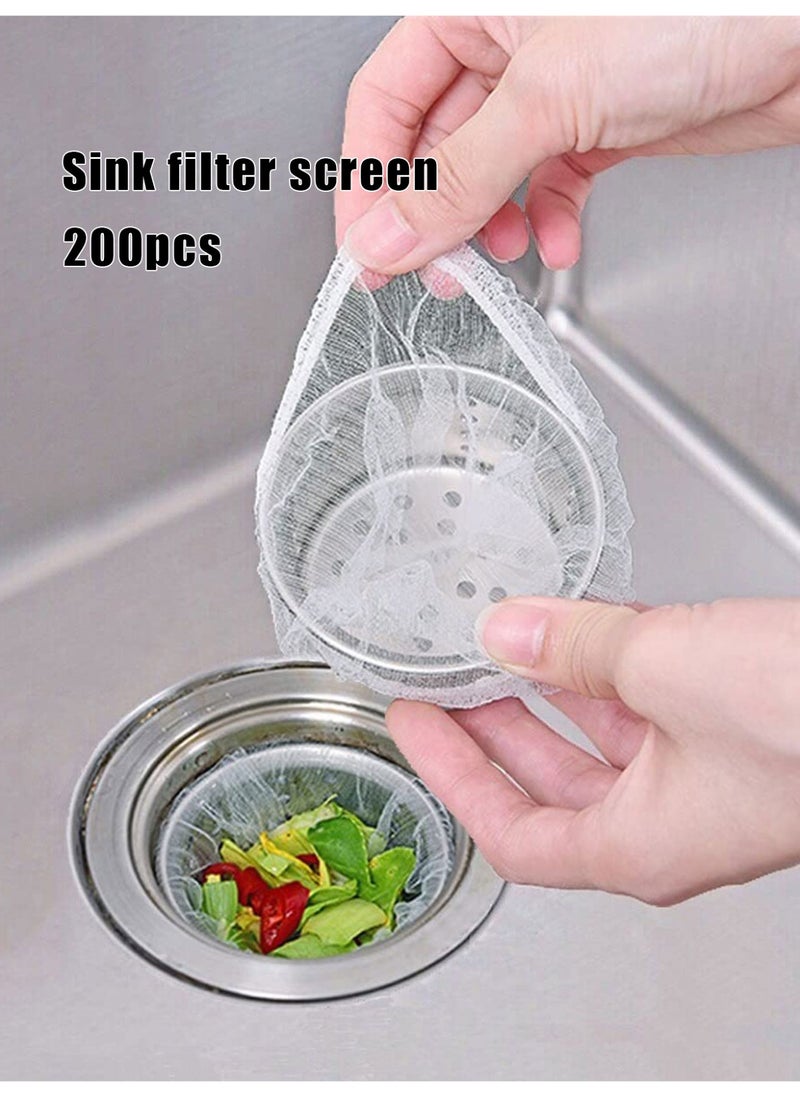 Generic 200 disposable kitchen sink filter garbage bags  - Image 1