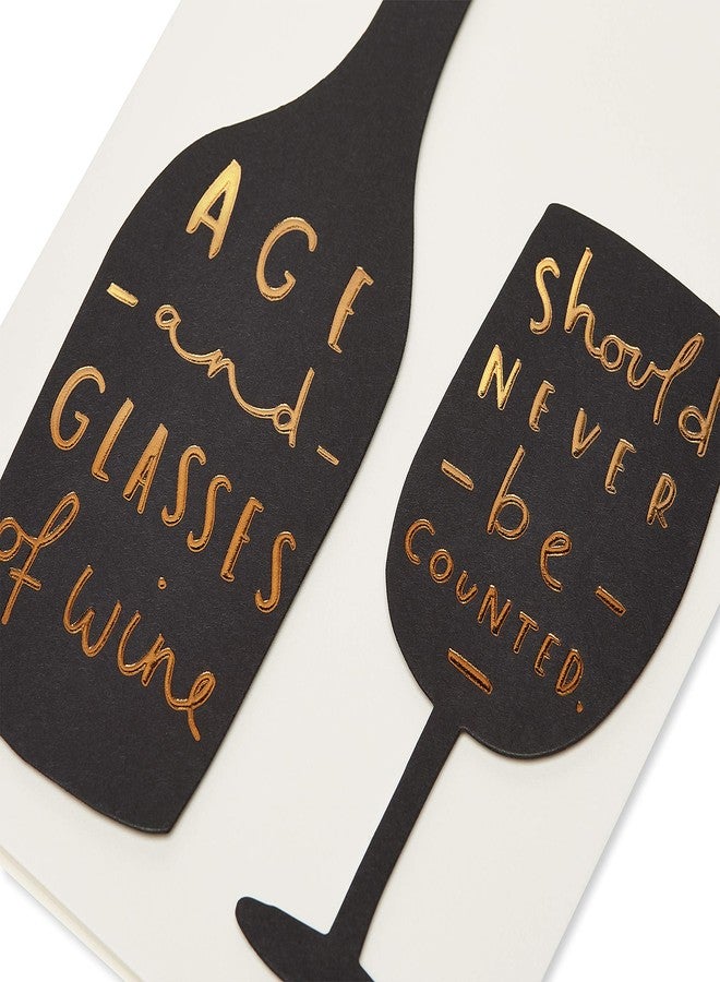 Papyrus Funny Birthday Card (Toast To You) - Image 5