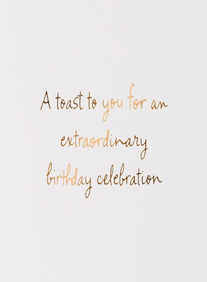Papyrus Funny Birthday Card (Toast To You) - Image 3