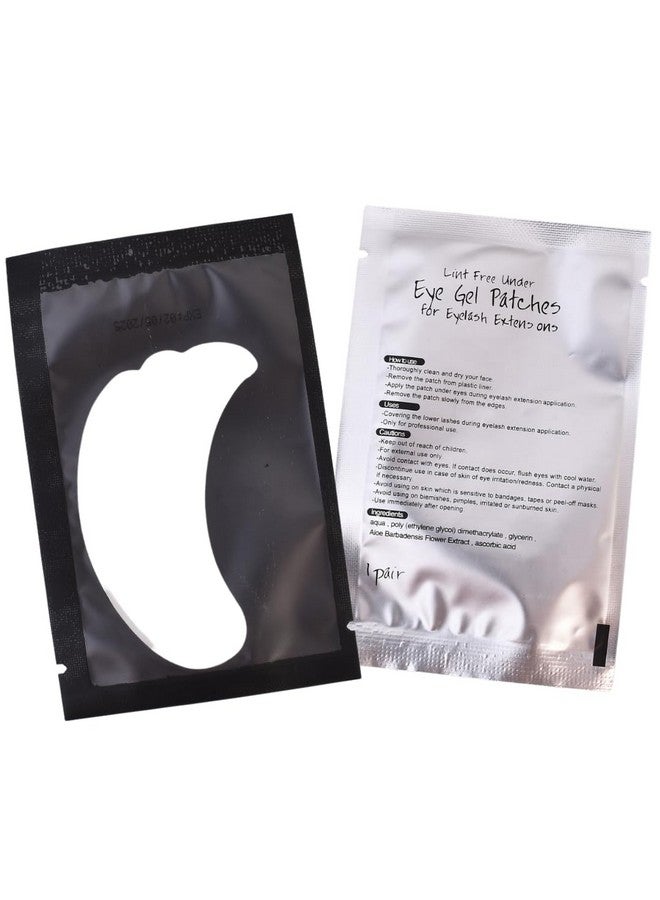 BBC لصقات جل العين - قناع عيون خالي من الوبر لتمديد الرموش - أداة تجميل للعناية تحت العين (5 قطع) - Image 2