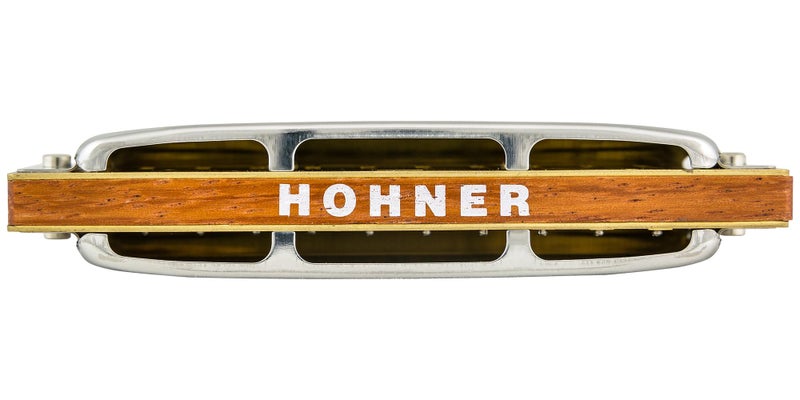 Hohner 532 Blues Harp MS Harmonica - Key of C Bundle with Case, Pouch, Austin Bazaar Online Manual, and Polishing Cloth - Image 3