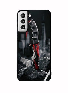 Protective Case Cover For Samsung Galaxy S22 Plus 5G Huntsman Knife Design Multicolour