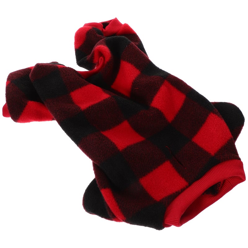 Small Dog Sweater Fleece Vest Winter Jacket Puppy Cold Weather Clothes Windproof (L) - Image 2