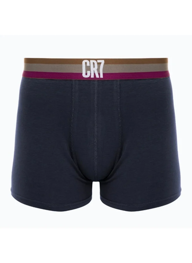 CR7  CR7 Men’s Basic Trunks – 3 Pack | Multicolor Premium Cotton Stretch Underwear  | Best Price UAE