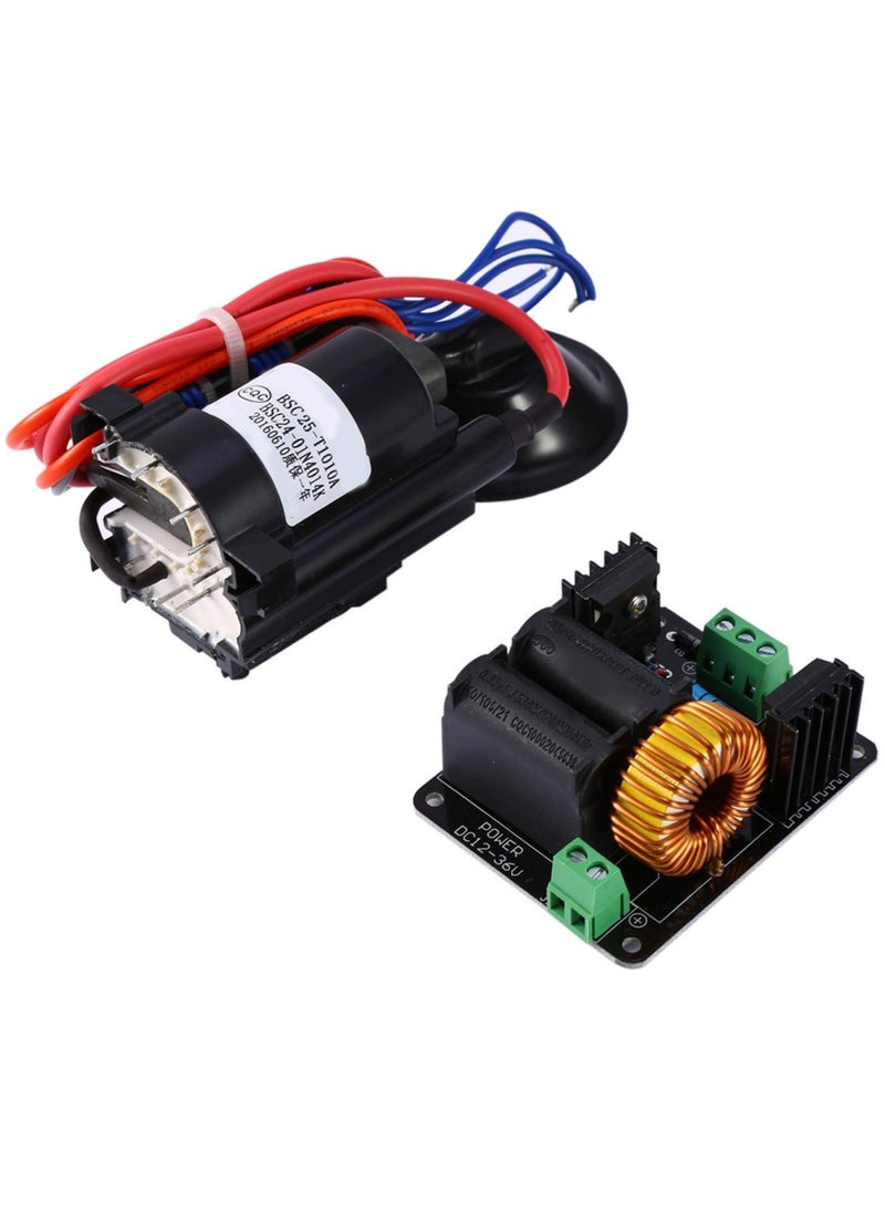 Tesla Coil Driver Board ZVS Tesla Coil Flyback Driver Marx generator Tesla Coil DC 12 to 36V High Voltage Coil Heating Board Module Excitation Circuit Design - Image 1