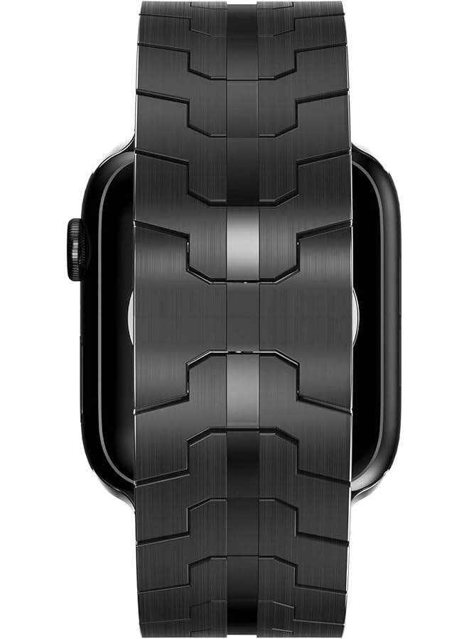 erorex Compatible With 2024 Samsung Galaxy Watch 7 Ultra Band 47Mm Robust Men Stainless Steel Replacement Link Metal Bracelet  - Image 2