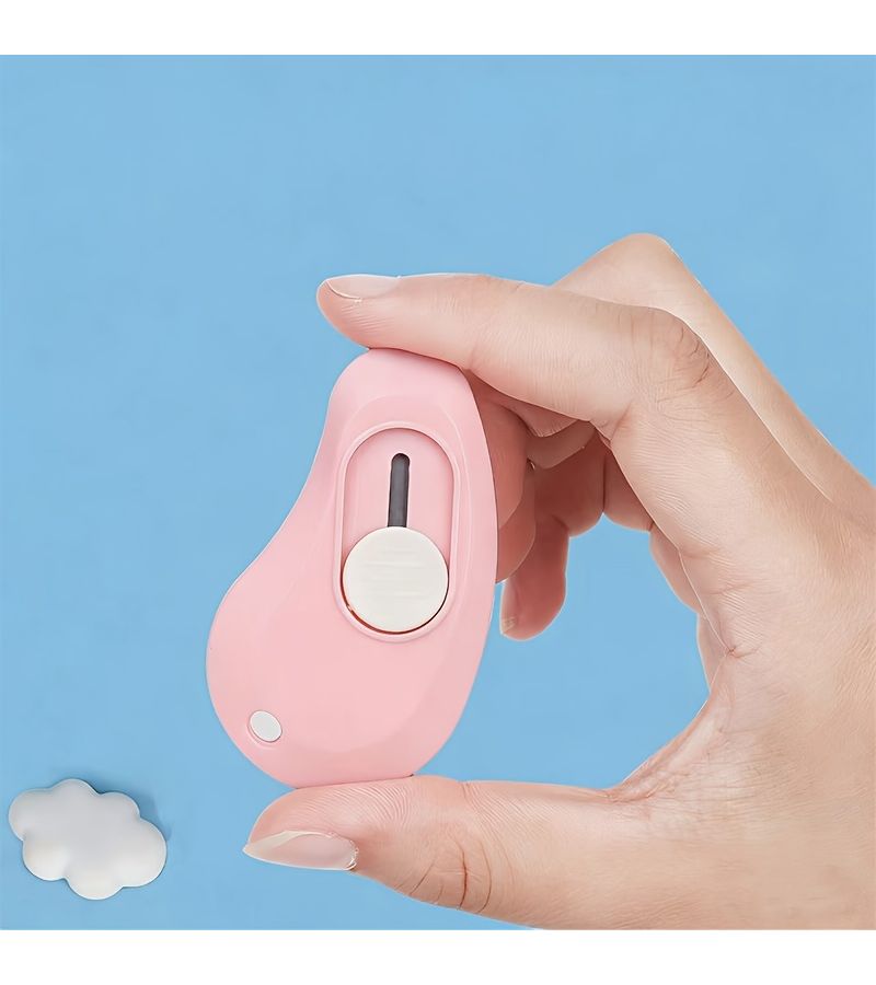 2 Sets of Portable Mini Utility Knives with Retractable Design Random Color Small Paper Cutting Office Carrying Parcel Opener - Image 3