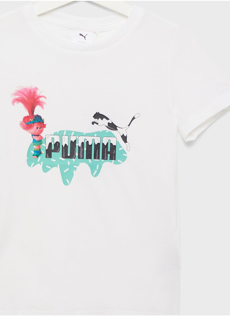 PUMA - Kids Trolls T-Shirt - Image 1