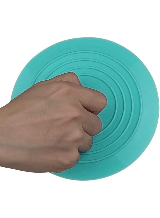 tifanso 2 Pack Silicone Tub Stopper Recyclable Bathtub Drain Stopper Upgraded Drain Plug Cover For Bathrooms And Laundries Kitchen Universal Use 6 Inches White Teal  - Image 4