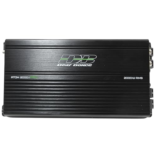 Deaf Bonce 2000W RMS Monoblock Amplifier, Deaf Bonce Apocalypse ATOM PRO 2000.1 - Image 3