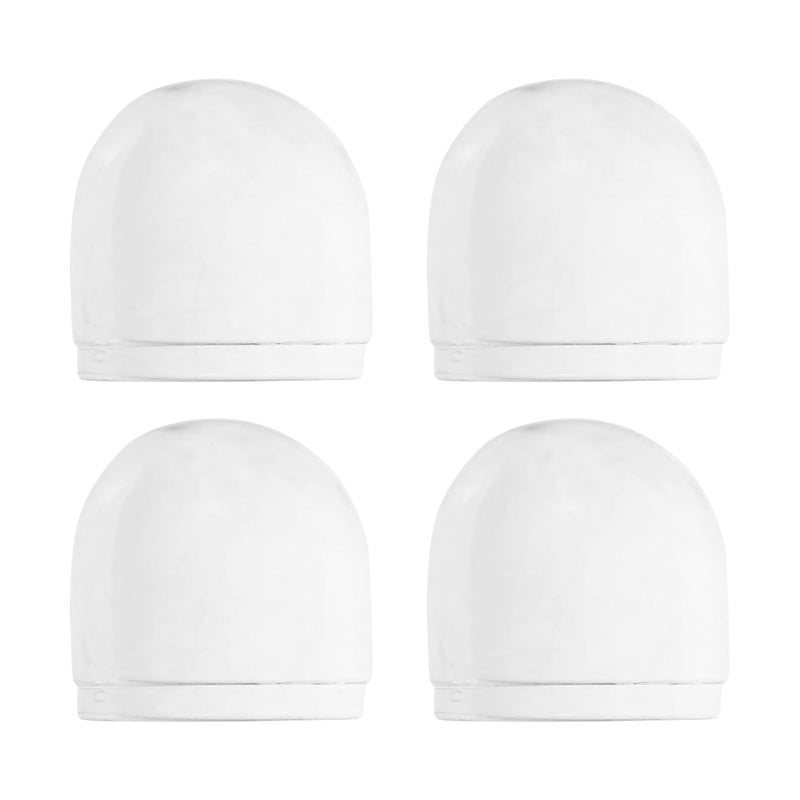 4Pcs Small Self Adhesive Silicone Door Stoppers Heavy Duty Quiet Wedges For Floor Protection - Image 2