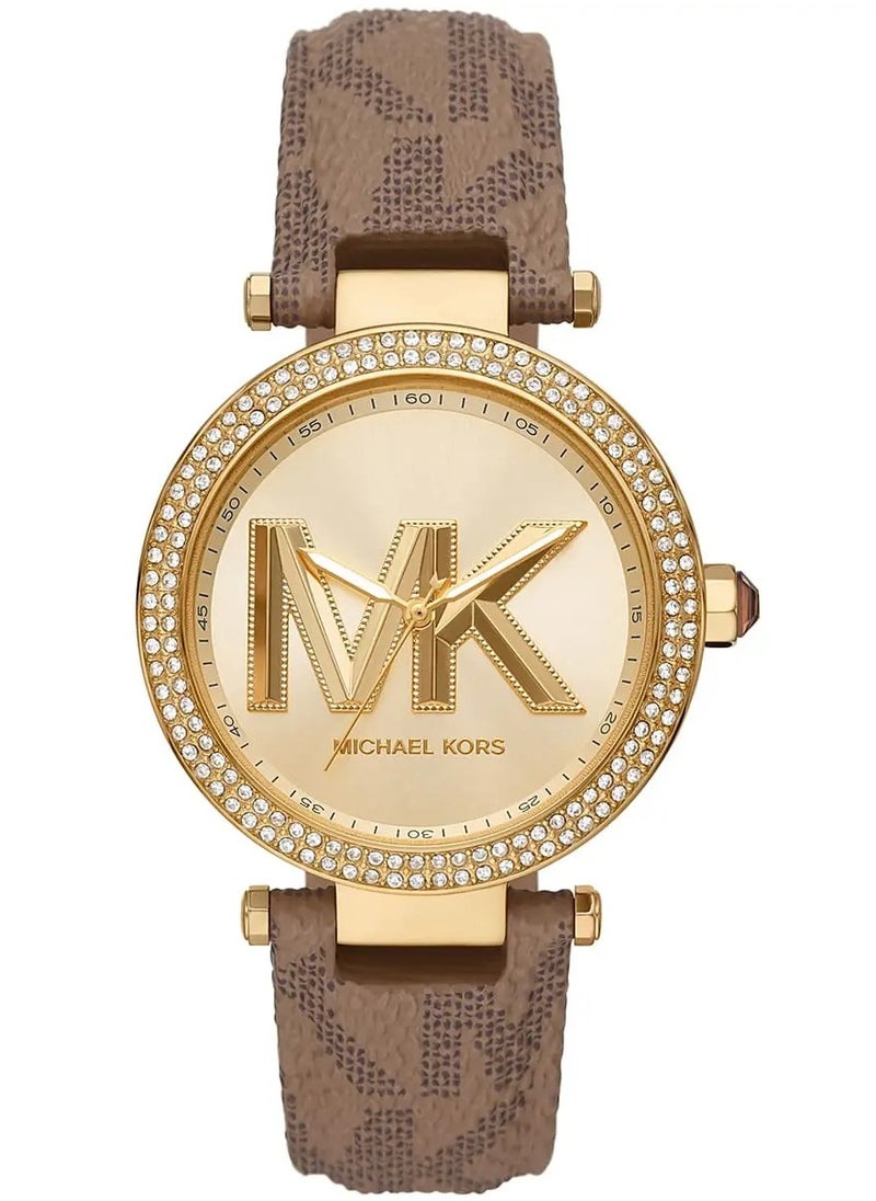 Michael Kors Parker Logo Brown Strap Women's Watch - MK2973 - pzsku/ZFD0933D1F7509FC91E8CZ/45/_/1740043072/377c4369-499b-4713-91f3-6b5941cb10cf