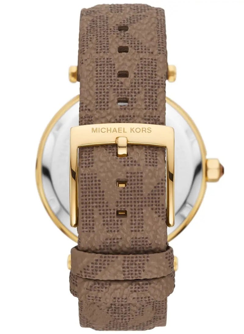 Michael Kors Parker Logo Brown Strap Women's Watch - MK2973 - pzsku/ZFD0933D1F7509FC91E8CZ/45/_/1740043074/f4c19cc9-93e6-4ad8-980a-64f6f0c069e1