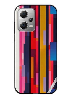 Protective Case Cover For Xiaomi Redmi Note 12 Abstract Pattern 3D Design Multicolour