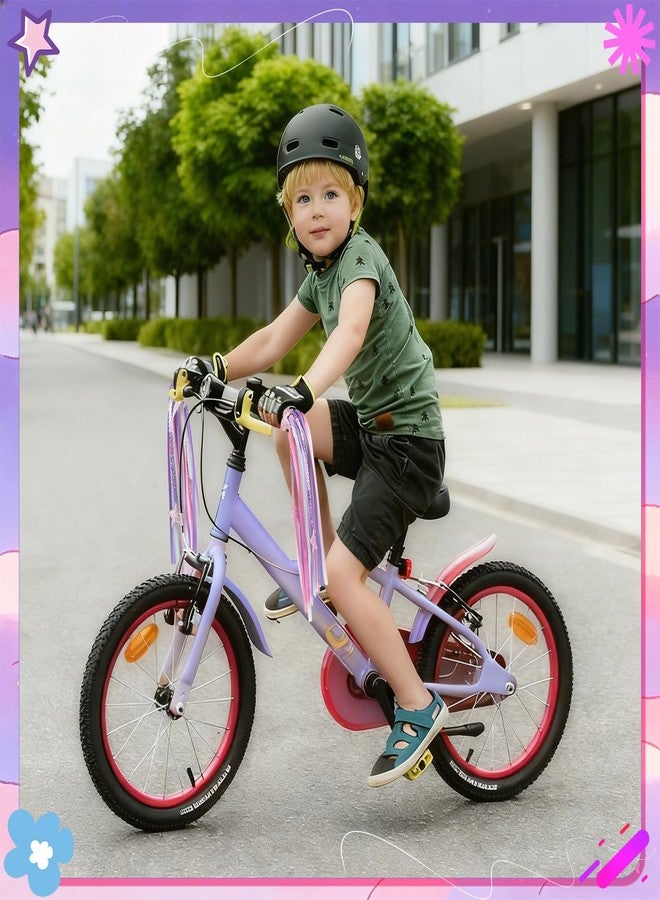 Mlurcu Bike Streamers for Kids 1 Pair, Bike Decorations with Bow & Star, Kids Bike Tassels Handlebar Streamers for Scooter Bicycle Tricycle Handle Bar Grips Accessories for Boys and Girls (Purple Pink) - Image 5