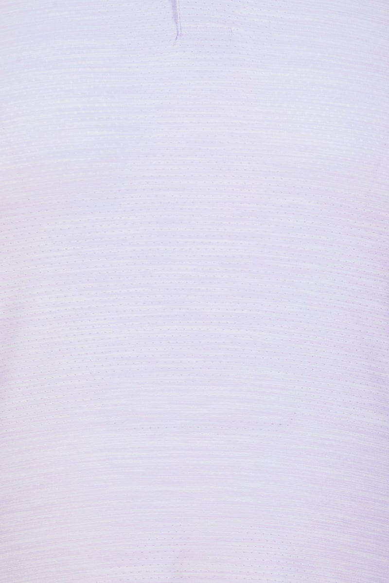 Greg Norman Men Sportswear Fit Short Sleeves Outdoor Polo Shirt, Lavender - Image 5