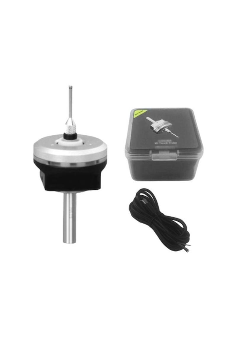 3D Touch Probe 6mm Black Metal Anti-Roll Design - MACH3 GRBL Compatible CNC Positioning Probe for CNC Machining Systems - Image 1