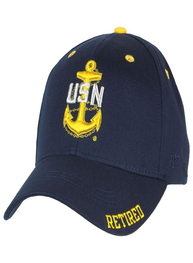 7.62 Design U.S. Navy Retired Chief Baseball Cap Navy - Image 1