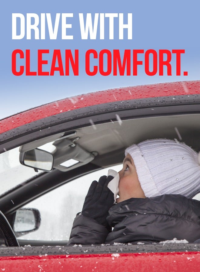 NICE Touch مناديل وجه 2 طبقة، 700 ورقة ناعمة ممتازة، 7 عبوات من 100 ورقة - صناديق مناديل رفيعة ومضغوطة للاستخدام في السيارة، 100% سليلوز - Image 4