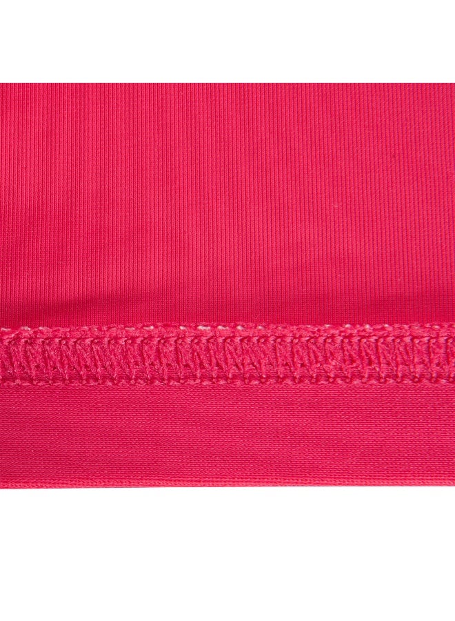 نابايجي قبعة سباحة شبكية - قبعة سباحة خفيفة الوزن من القماش قابلة للتهوية للتحكم المريح في الشعر (وردي) - Image 4