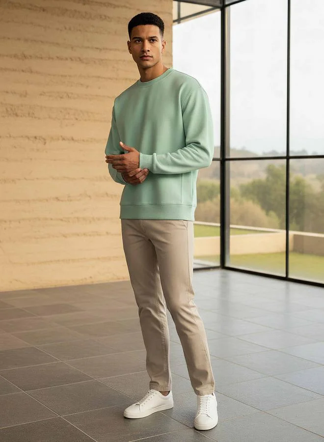 سبلاش فيڤ Men Regular Fit Soft Touch Sweatshirt