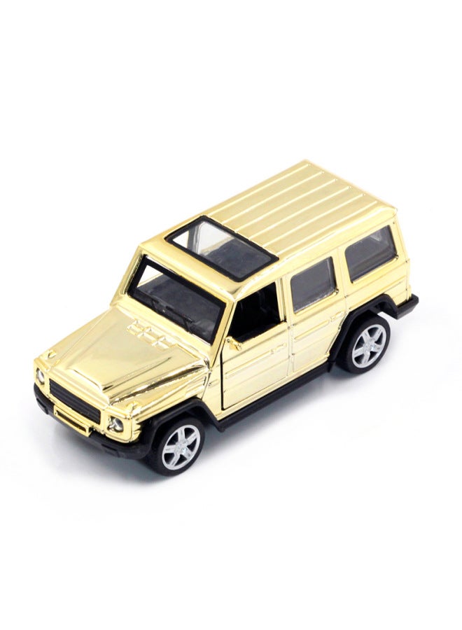 Creative Cake Decoration Golden Daben Off-Road Vehicle Convertible Sports Car Alloy Toy Car Model Ins Baking Ornaments-Color:Medium G55 Gold  - Image 5
