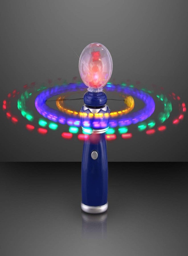 فلاشينجبلينكي لايتس لعبة عصا مضيئة بمصابيح LED دوارة مع كرة كريستالية (مجموعة من قطعتين) - Image 3