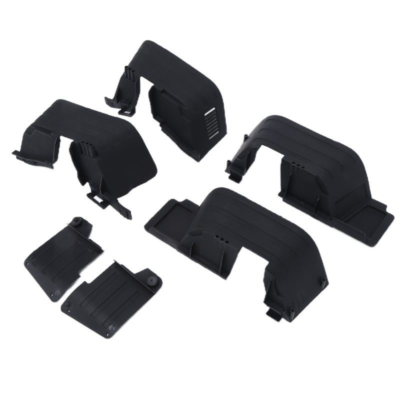 RC Mudguards: Anti-Bending Material With Hollow Grille - High Simulation RC Fenders for DIY Off Road RC Upgrades & Scale Model Accessories - Image 1