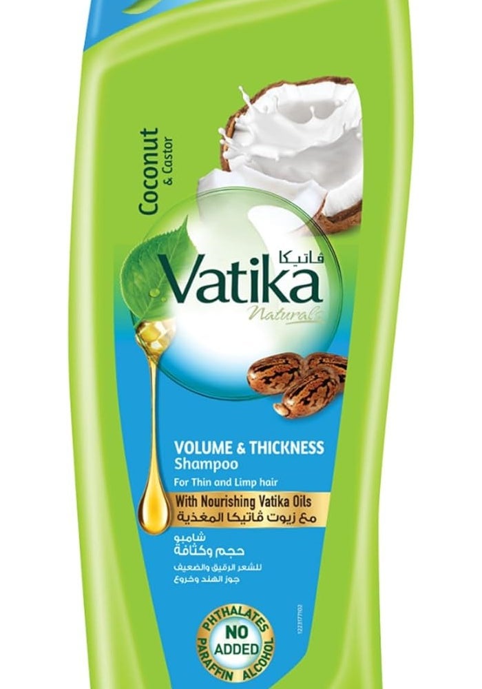 Vatika Naturals Volume & Thickness Shampoo 200ml - Image 1